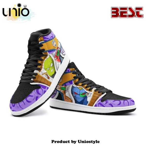 Ginyu Force Dragon Ball Z Air Jordan 1 High Top Shoes