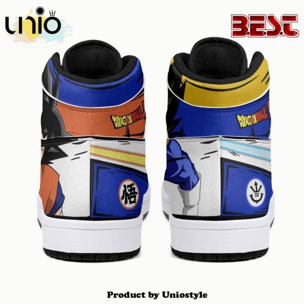 Goku And Vegeta Dragon Ball JD1 High Top Shoes