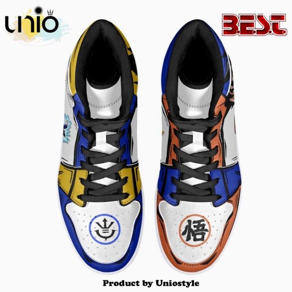 Goku And Vegeta Dragon Ball JD1 High Top Shoes