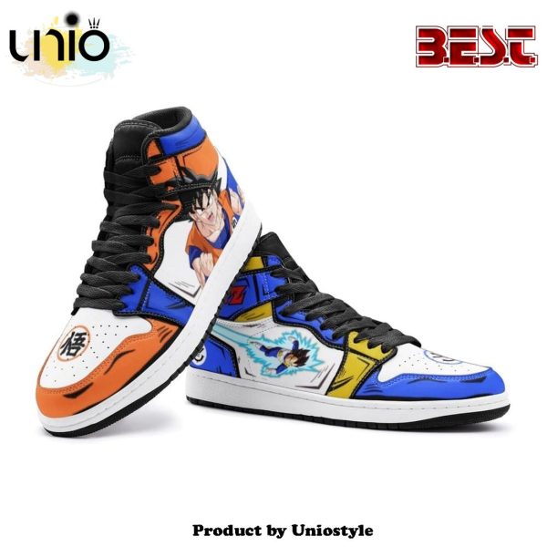 Goku And Vegeta Dragon Ball Z Air Jordan 1 High Top Shoes