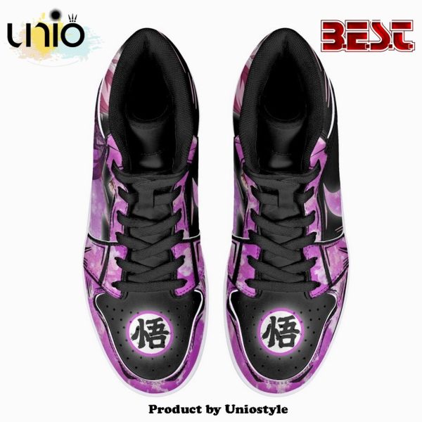 Goku Black Rose Dragon Ball JD1 High Top Shoes