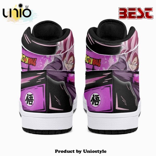 Goku Black Rose Dragon Ball JD1 High Top Shoes