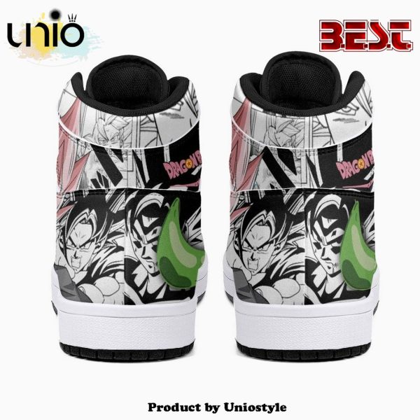 Goku Pink Dragon Ball Super JD1 High Top Shoes