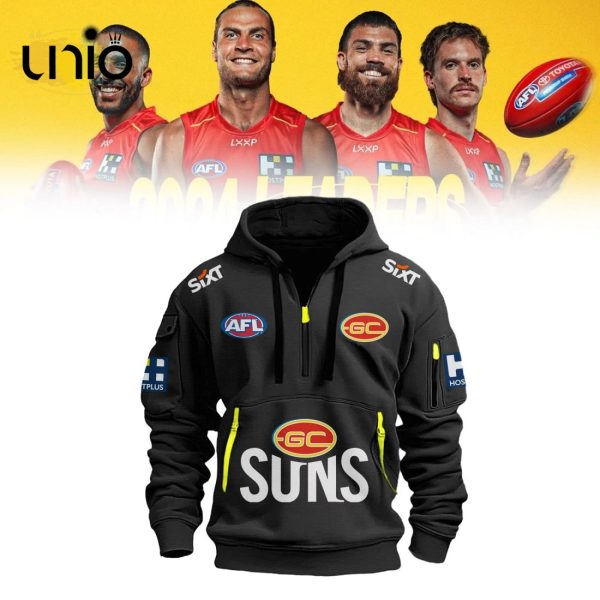 Gold Coast Suns Lions FC New 2024 Black Hoodie 3D