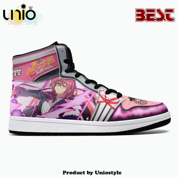 Gowther Herritt Seven Deadly Sins JD1 High Top Shoes