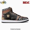 Gym Sports Pattern My Hero Air Jordan 1 High Top Shoes