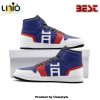 Gym Sports Pattern My Hero JD1 High Top Shoes