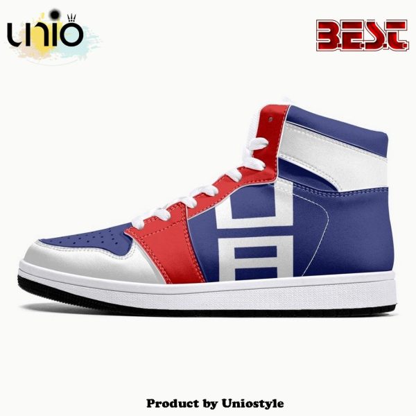 Gym Sports Pattern My Hero JD1 High Top Shoes