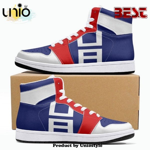 Gym Sports Pattern My Hero JD1 High Top Shoes