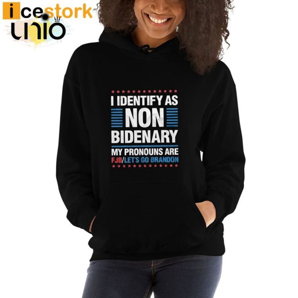 I Identify As Non Bidenary My Pronouns Are PJB Let’s Go Brandon T-Shirt