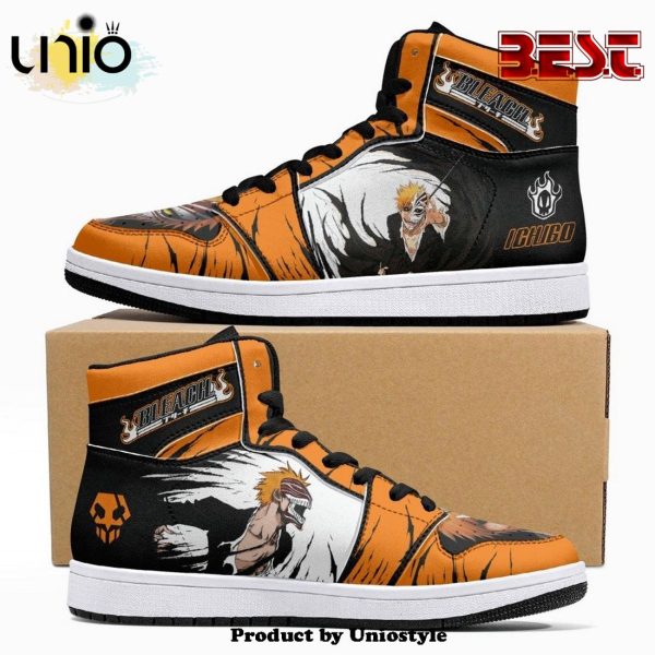 Ichigo Kurosaki Bankai Burīchi JD1 High Top Shoes