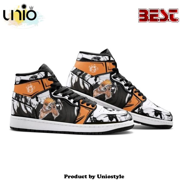 Ichigo Kurosaki Burīchi Air Jordan 1 High Top Shoes Ver 2