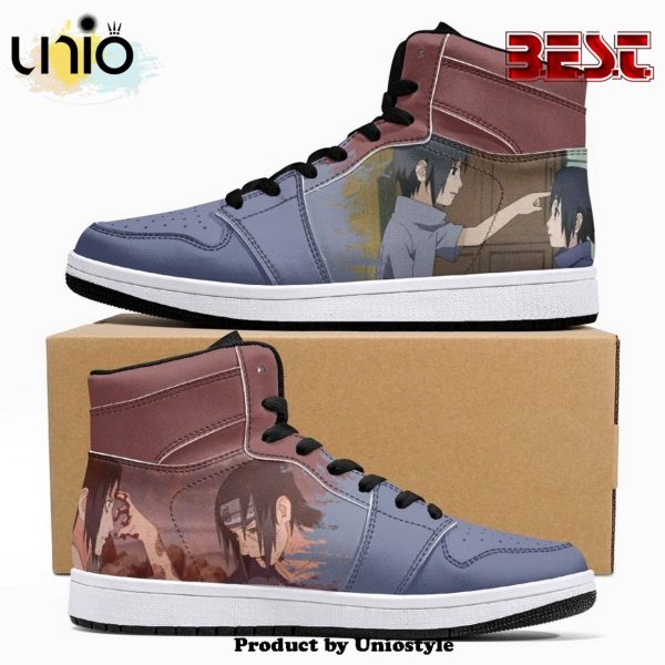 Itachi And Sasuke Clan Ninja JD1 High Top Shoes