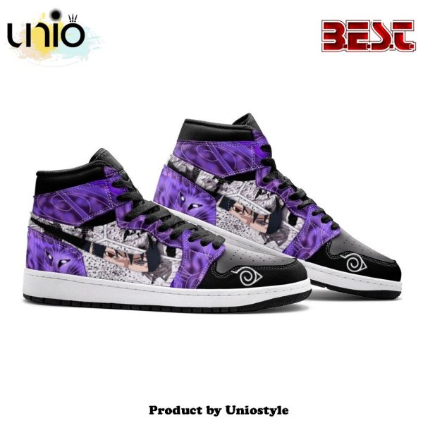 Itachi And Sasuke Clan Susano Ninja Air Jordan 1 High Top Shoes