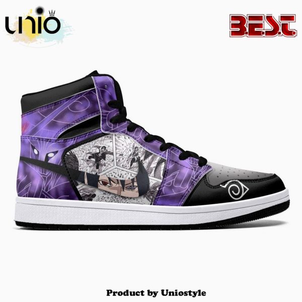 Itachi And Sasuke Clan Susano Ninja JD1 High Top Shoes