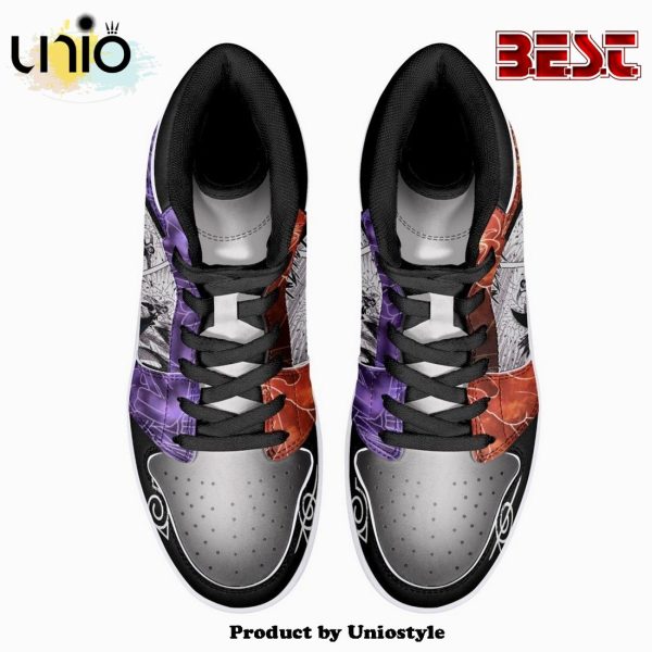 Itachi And Sasuke Clan Susano Ninja JD1 High Top Shoes