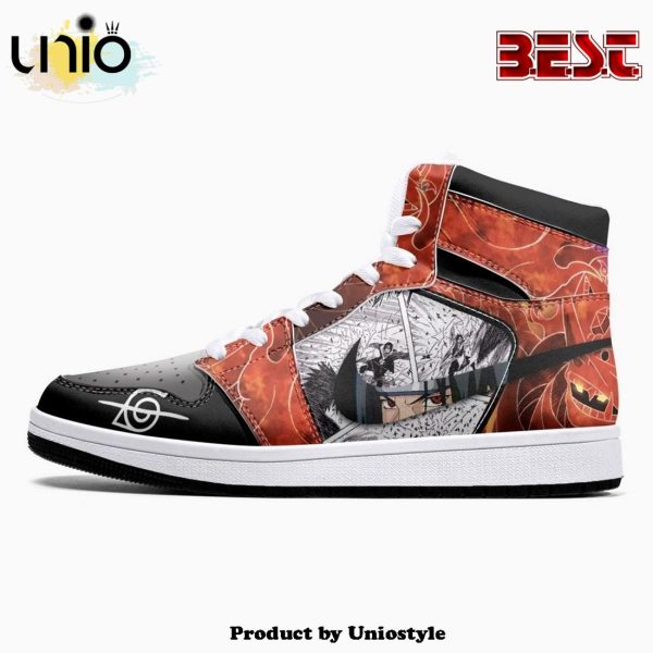 Itachi And Sasuke Clan Susano Ninja JD1 High Top Shoes