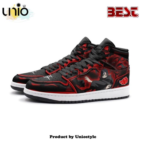 Itachi Clan Ninja Air Jordan 1 High Top Shoes 3