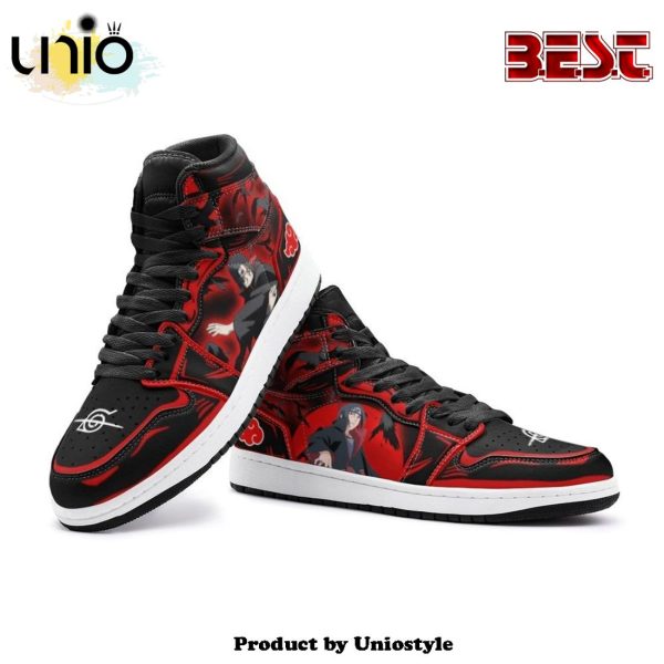 Itachi Clan Ninja Air Jordan 1 High Top Shoes 3