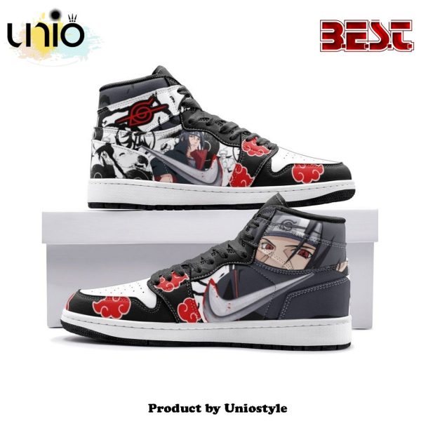 Itachi Clan V2 Ninja Air Jordan 1 High Top Shoes