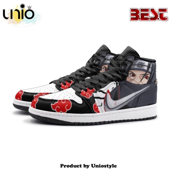 Itachi Clan V2 Ninja Air Jordan 1 High Top Shoes