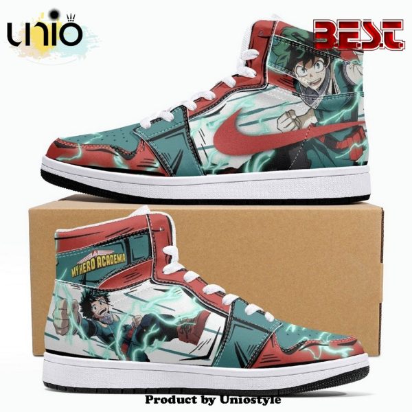 Izuku Midoriya – Deku My Hero JD1 High Top Shoes