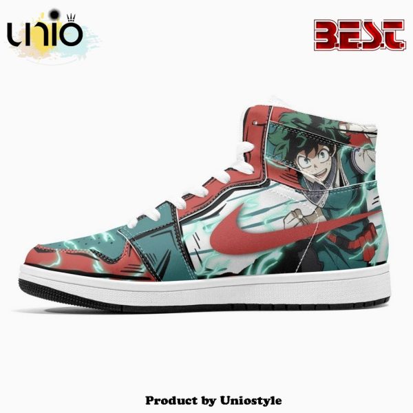 Izuku Midoriya – Deku My Hero JD1 High Top Shoes