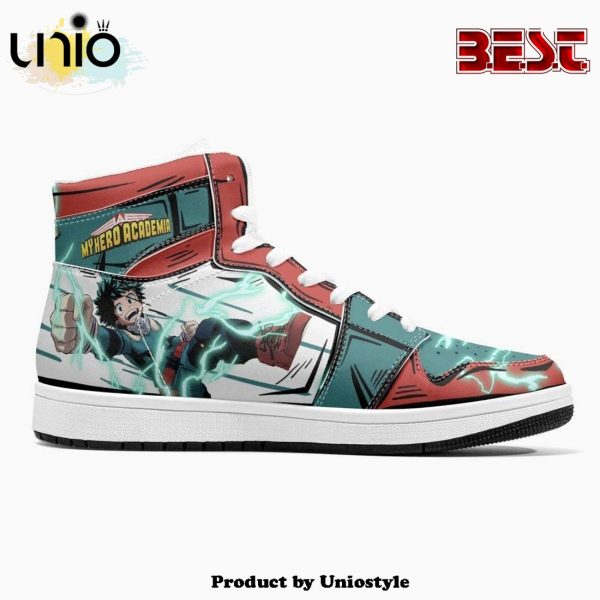 Izuku Midoriya – Deku My Hero JD1 High Top Shoes