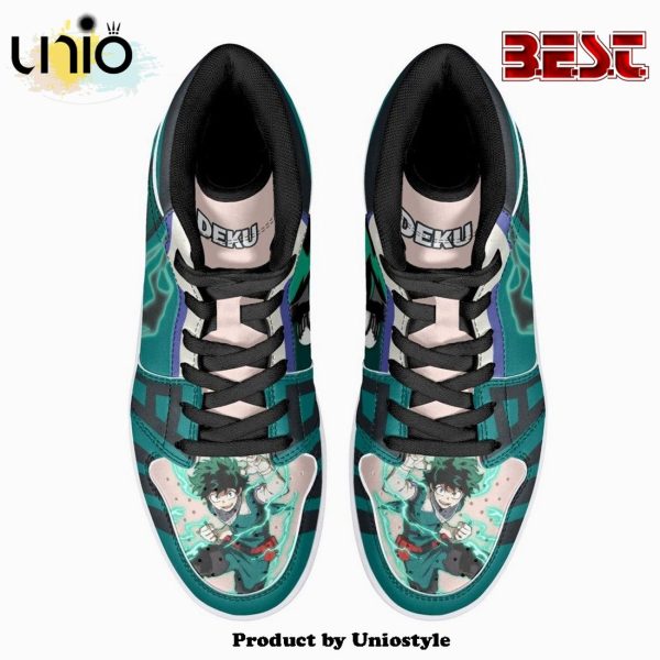 Izuku Midoriya My Hero JD1 High Top Shoes