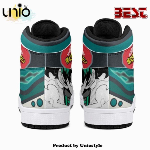 Izuku Midoriya My Hero JD1 High Top Shoes