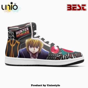 Kurapika Black Suit Hunter JD1 High Top Shoes