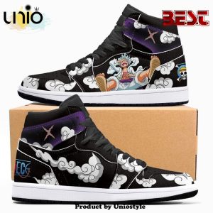 Luffy Gear 5 Air Jordan 1 High Top Shoes