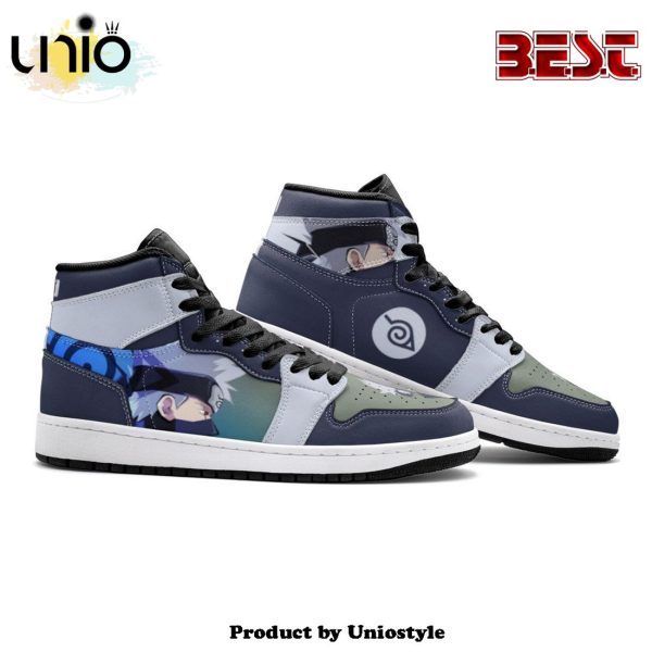 Kakashi Hatake Ninja Air Jordan 1 High Top Shoes