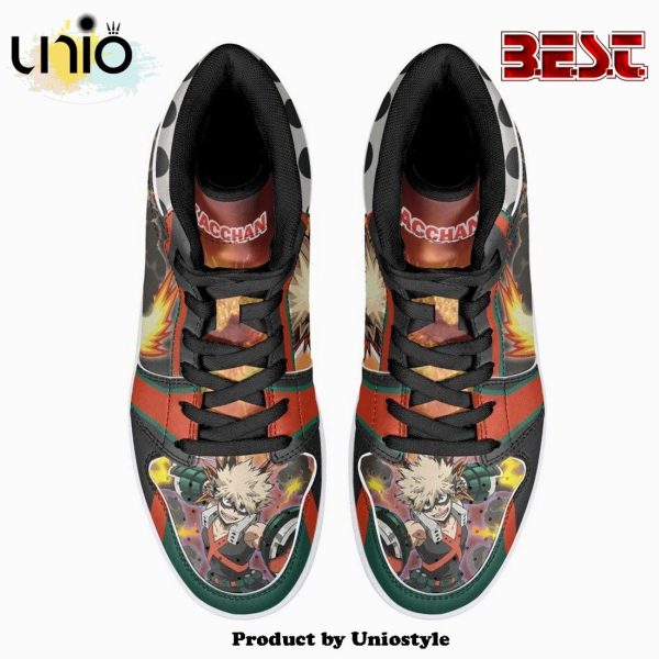 Katsuki Bakugo My Hero JD1 High Top Shoes