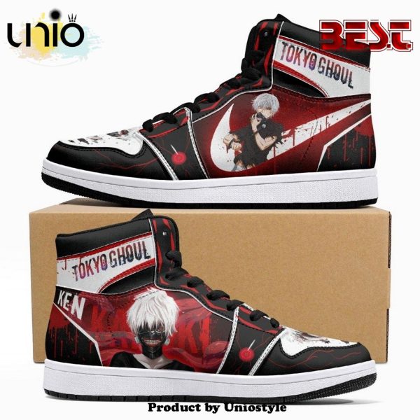 Ken Kaneki Tōkyō Gūru JD1 High Top Shoes