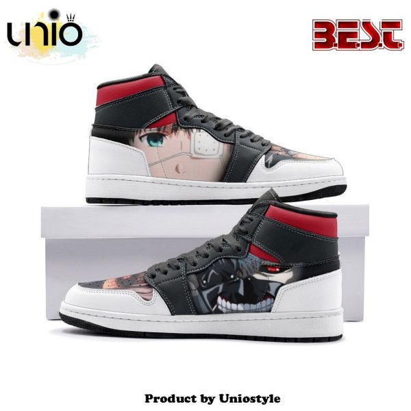 Ken Kaneki V2 Tōkyō Gūru Air Jordan 1 High Top Shoes