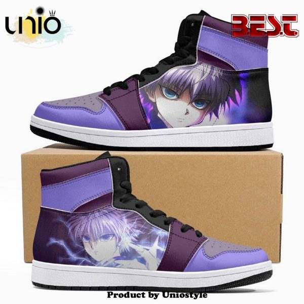 Killua Lightning Palm Hunter JD1 High Top Shoes