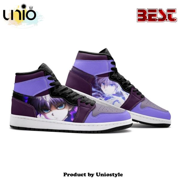 Killua Lightning Palm Hunter X Hunter Air Jordan 1 High Top Shoes