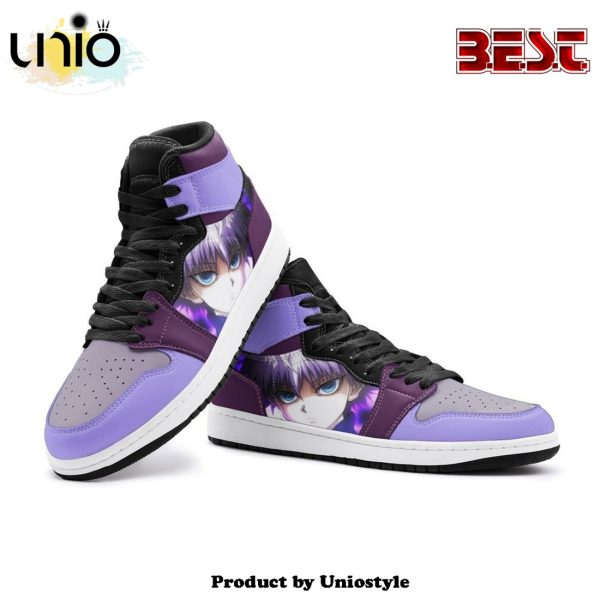 Killua Lightning Palm Hunter X Hunter Air Jordan 1 High Top Shoes