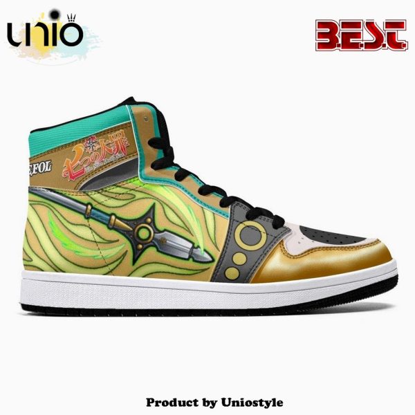 King Chastiefol Seven Deadly Sins JD1 High Top Shoes