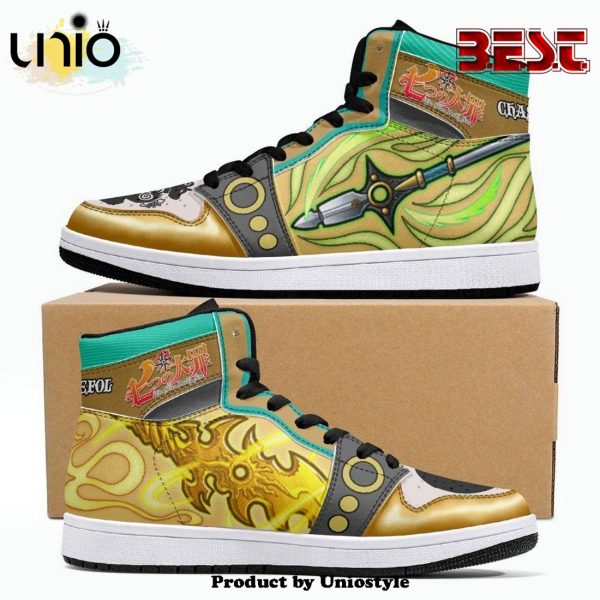 King Chastiefol Seven Deadly Sins JD1 High Top Shoes