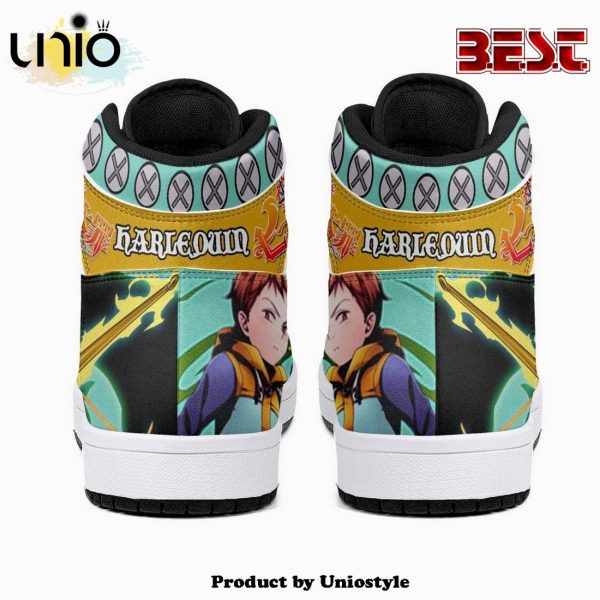 King Seven Deadly Sins JD1 High Top Shoes