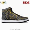 Kingdom Key Kingdom Hearts Air Jordan 1 High Top Shoes