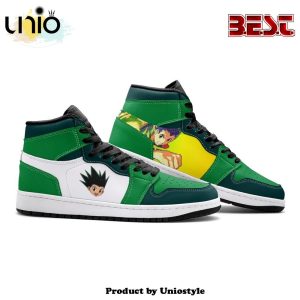 Power Punch Gon Hunter X Hunter Air Jordan 1 High Top Shoes