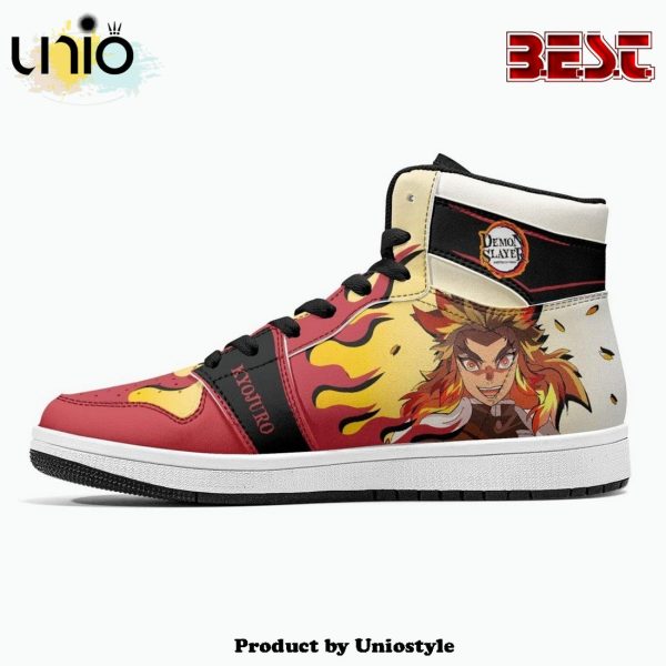 Kyojuro Rengoku Demon Slayer JD1 High Top Shoes