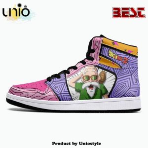 Master Roshi Dragon Ball Z JD1 High Top Shoes