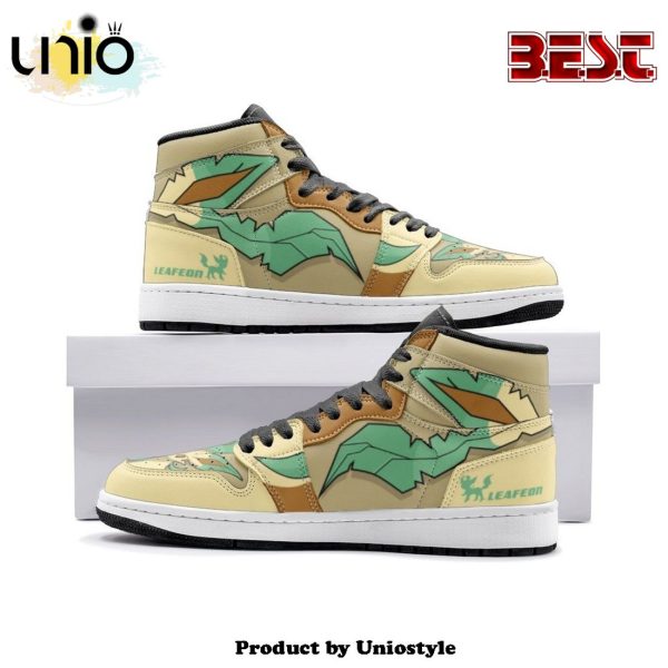 Leafeon Air Jordan 1 High Top Shoes