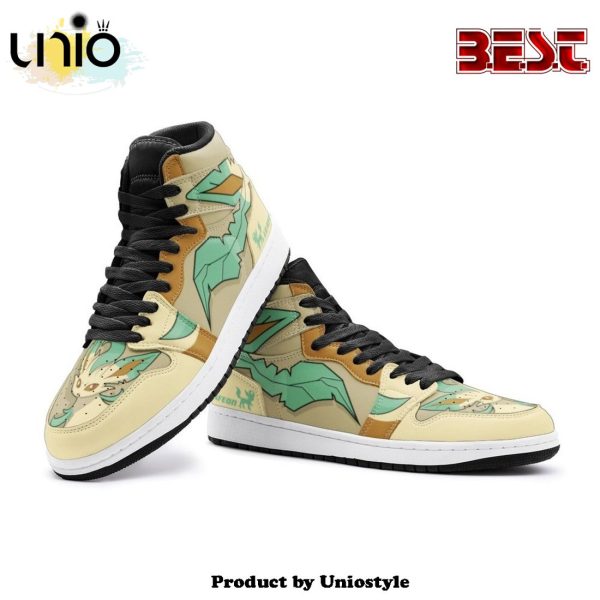 Leafeon Air Jordan 1 High Top Shoes