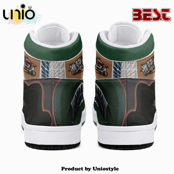 Levi Ackerman Timeskip Shingeki No Kyojin JD1 High Top Shoes