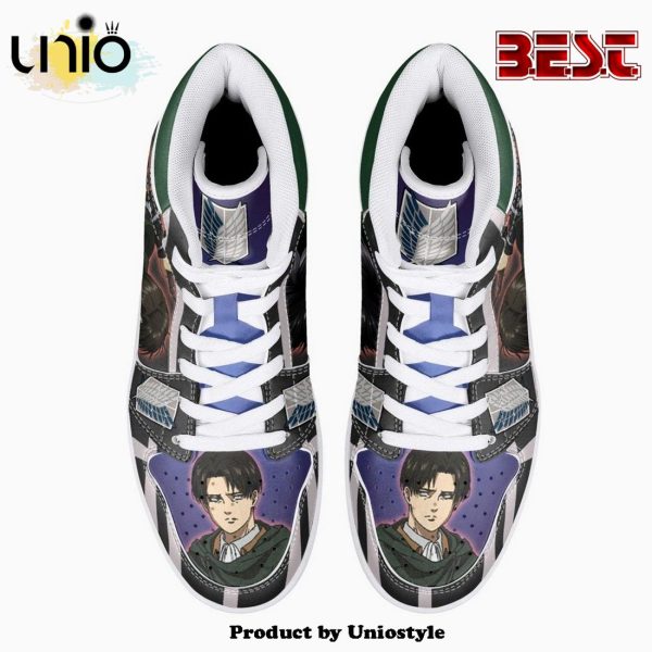 Levi Ackerman Timeskip Shingeki No Kyojin JD1 High Top Shoes